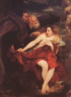 Anthony Van Dyck Suanna and the Elders (mk08) oil painting picture